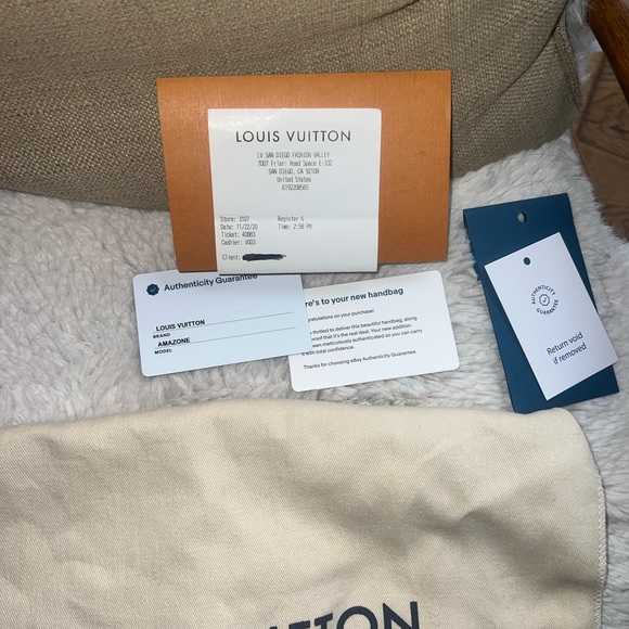 Louis Vuitton Pastel Noir Nano Amazone Bag - Picture 5 of 8